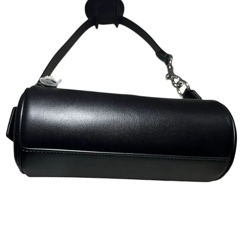 COACH Nolita Barrel Bag Black Leather
